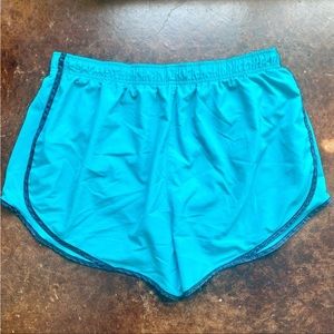 Women’s Teal Nike Tempo Running Shorts 1X